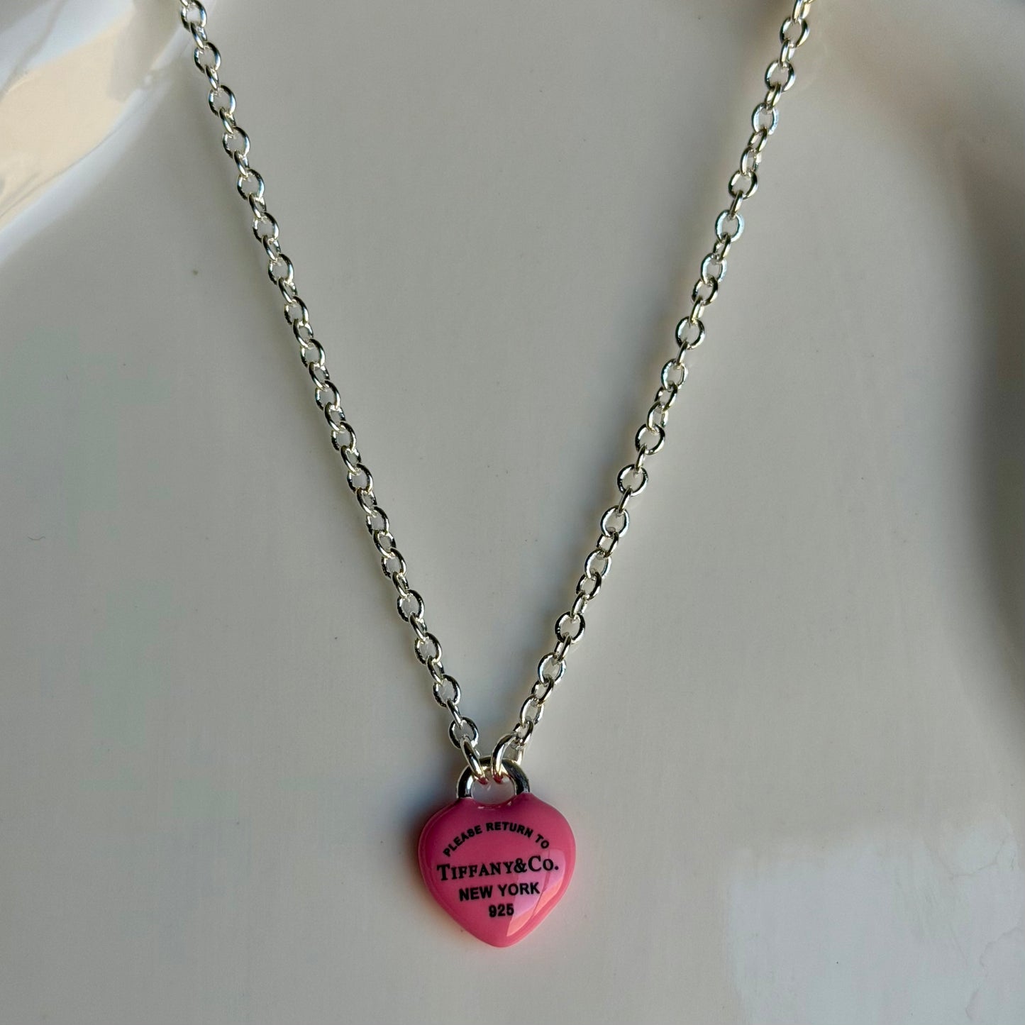 Mini Color Heart Necklace