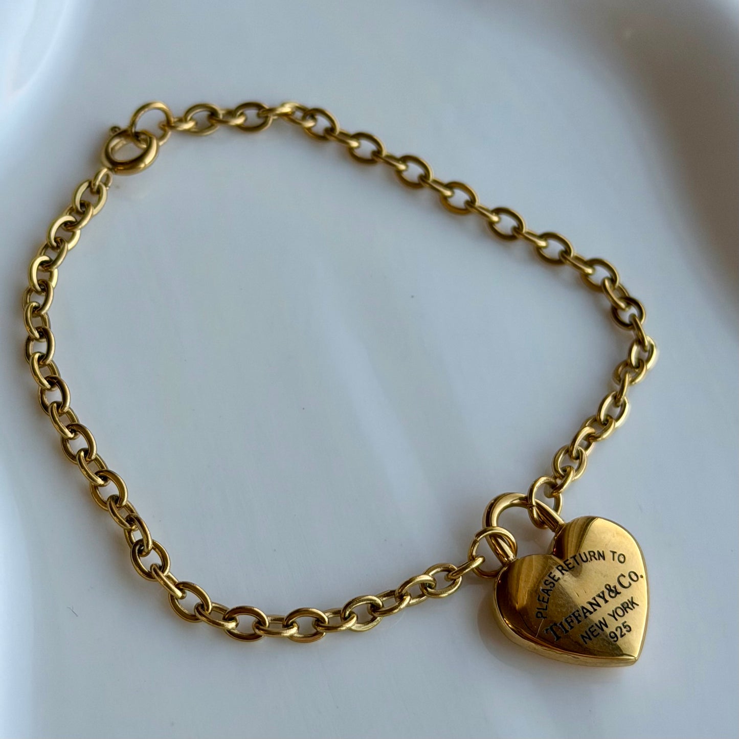 Mini Heart Charm Bracelet