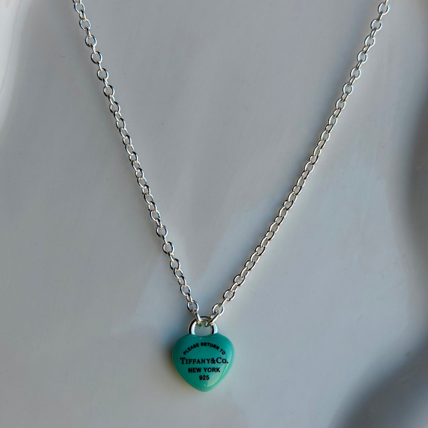 Mini Color Heart Necklace