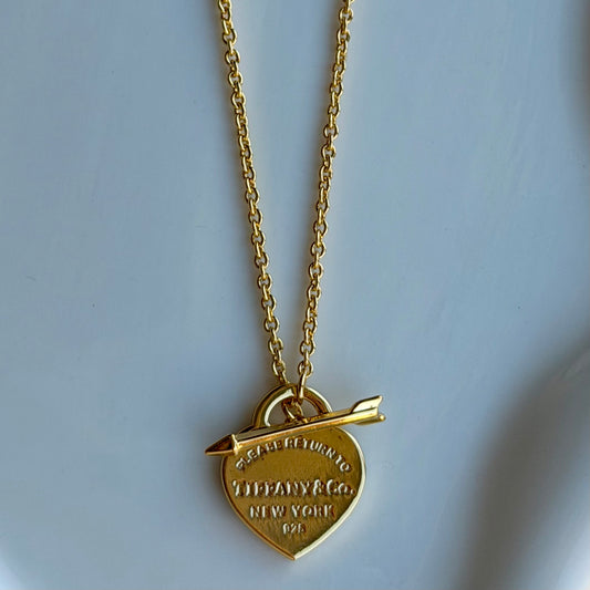 Heart Arrow Necklace