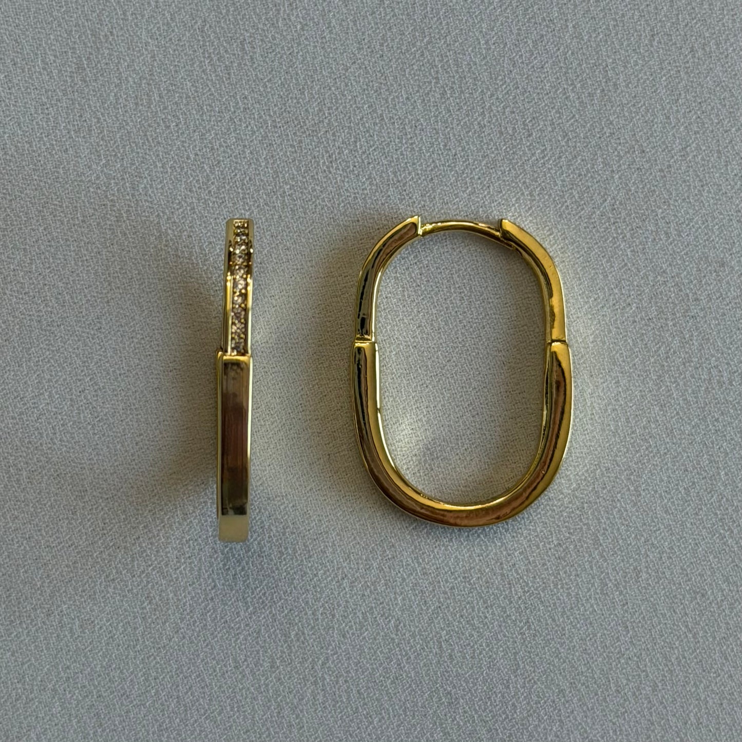 Classic Oval Hoops