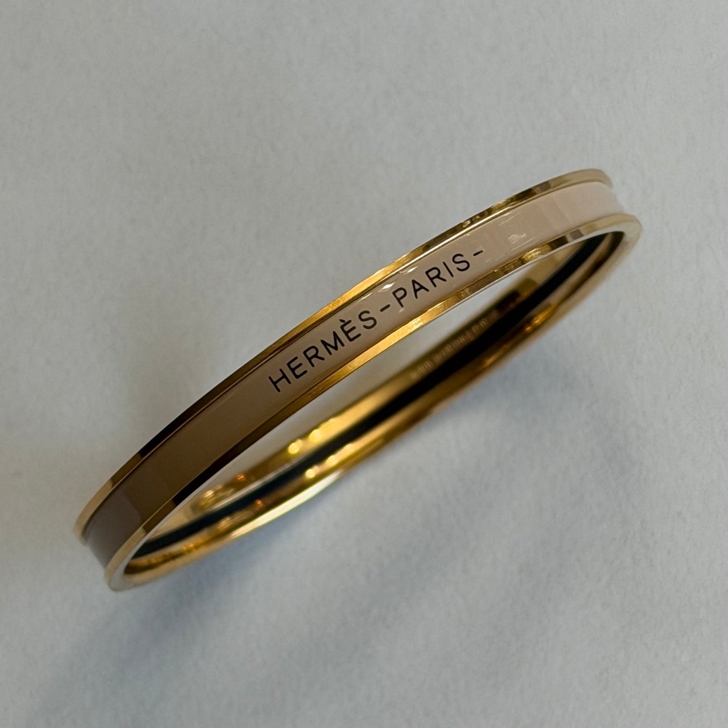 Slim Enamel Bangle